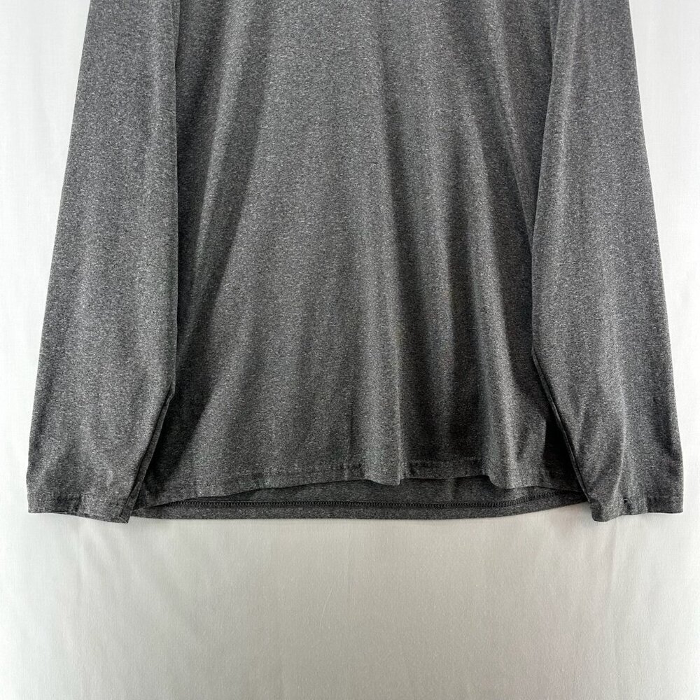 NBA Unk Los Angeles Lakers Shirt Mens Sz XL Quarter Zip Pullover Heathered Gray - Picture 4 of 11